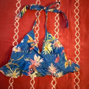 Beatrice Valenzuela Floral Halter Top